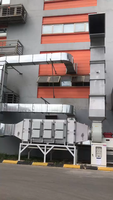 Solution de pollution atmosphérique industrielle, précipitateur électrostatique humide, purificateur de gaz de déchets industriels et système de filtration de brouillard d'huile