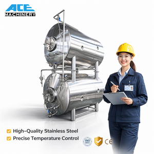 1000L Turnkey Carbonated Beverage Tank System <b>Cooling</b> Filtration Unit With Integrated Carbonation Storage Tanks for Sale - Product Image 4