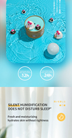 Dernier humidificateur diffuseur 500ml brume fraîche USB mignon bébé pour enfant purificateur d'air maison humidificateur d'air