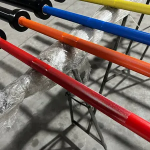 Strength Training Barbell Custom Color 20kg 2.2m Colorful Weightlifting Powerlifting Cerakote Barbell Bar