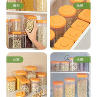 Offres Spéciales : Boîtes de Conservation Hermétiques pour Spaghetti, Contenants Empilables Transparents Sans BPA, Boîtes de Rangement Alimentaire Pop-up Étanches