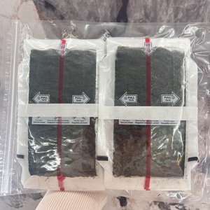 Halal certificato cibo coreano onigiri biologico alghe arrostite <span class=keywords><strong>Sushi</strong></span> grigliato nori ristorante supermercato