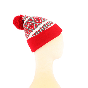 Tcap China High Quality Jacquard Beanie Caps Embroidery Beanie <b>Hats</b> and Caps - Product Image 3