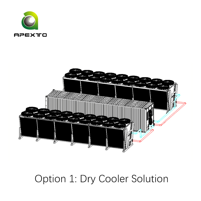 2 4MW 4200 Units Hydro Cooling