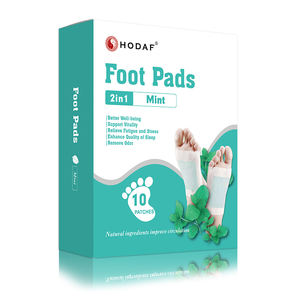 足のケアとより良い睡眠のための中国のハーブプレミアムフットパッド - Product Image 6