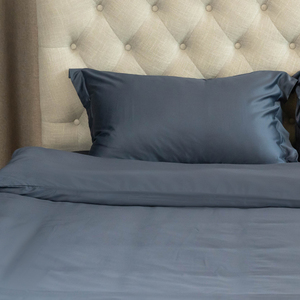 Chất liệu siêu mịn Tencel Lyocell bộ đồ giường Bộ <span class=keywords><strong>Comforter</strong></span> sang trọng đặt gối lụa cho nhà - Product Image 6