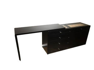 Mesa de Maquillaje Moderna de Alta Calidad <span class=keywords><strong>con</strong></span> <span class=keywords><strong>Espejo</strong></span>, Estilo Wabi-Sabi, para Hogar u Oficina, Mueble para Sala de Estar, en Negro, Blanco y Rosa - Product Image 1