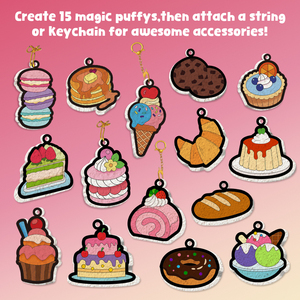 Set Artistico 3D con Pittura Magica a Spugna per Disegnare Cuori, Giocattoli in Plastica per Bambini dai 2-4 Anni - Product Image 4