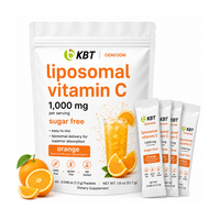Poudre de Vitamine C Liposomale OEM ODM Fournisseur Usine GMP, Sachet de Vitamine C en Poudre Marque Privée 1000mg