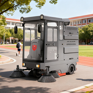CleanHorse M6, el Mejor Precio en Barredora Eléctrica Comercial Cerrada para Limpieza de Estacionamientos y Almacenes - Product Image 4