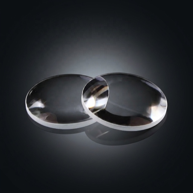 Diameter 50mm FL50mm N-BK7 Magnifying Optical Glass Biconvex Lens