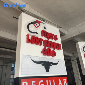 Ngoài Trời Không Thấm Nước Kim Loại Tủ Giá Khí Đăng Board LED Kỹ Thuật Số Bảy Phân Đoạn Trạm Xăng Giá Khí Đăng - Product Image 5