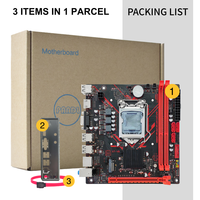 Carte mère H61 PANDL ITX 170x170 M2 avec SSD NVMe et deux emplacements DDR3 pour RAM, alimentation directe usine