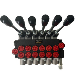 Válvulas de control direccional monobloque hidráulicas 1-7P40 con válvulas de potencia solenoide de 40LPM - Product Image 1