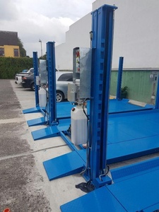 CE Được Phê Duyệt Xe Nâng Bãi Đậu Xe Thiết Bị Xe Quay Stack <span class=keywords><strong>4</strong></span> Bài 2 Tầng Đậu Xe Hệ Thống Thang Máy Cho 2 Xe Ô Tô - Product Image 3