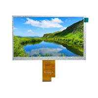 Module d'affichage LCD TFT 7 pouces 1024*600 Interface LVDS 500cd/m² Écran industriel à angle de vision complet pour usage industriel et consommateur