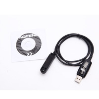 Cable de Programación Tipo Aguja Personalizado, Resistente al Agua, para Baofeng UV-9R, 9R Plus, 9R Pro, A58 OEM