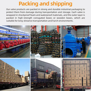 물 미디어 일반 응용 플랜지 게이트 밸브 용 하이 퀄리티 연성 철 탄성 밀봉 유압 전기 수동 전원 - Product Image 5