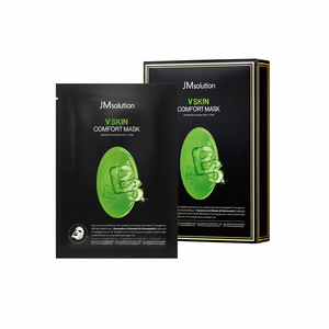 Masque JMSOLUTION V SKIN COMFORT, best-seller coréen, masque facial en coton, acide hyaluronique, 10 pièces par unité, vente en gros - Product Image 2