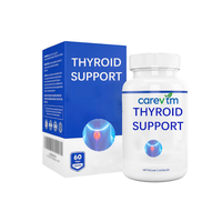 Complément alimentaire pour la thyroïde en capsules avec formule énergétique à l'iode, complexe de vitamine B12, zinc, sélénium, ashwagandha