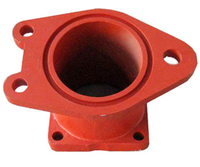 Chine Putzmeister ZX-125/ZX-150 boulon pince 265984000 No1 coude nettoyage coin pince accouplement 240948003 241291005 DN125 241292004