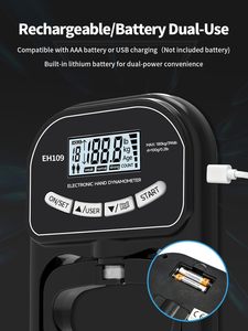 Dynamomètre numérique portable réglable pour mesurer la force de préhension, testeur de force de préhension personnalisé pour les entraînements des bras - Product Image 3