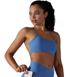 Sbart Logo personnalisé Haut de yoga à soutien élevé Gym Fitness Workout Évacuation de la transpiration Dos nu Gym Sports Yoga BraFor Women - Product Image 5