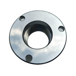 Brida de acero inoxidable mecanizada a medida con orificio roscado para ensamblaje mecánico - Product Image 4