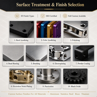 High Precision Custom CNC Machined Metal Parts & Components-Aluminum Stainless Steel Copper Bronze Milling Polishing Services