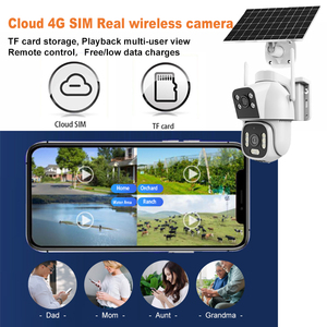 กล้องวงจรปิดไร้สาย AOV 4G พลังงานแสงอาทิตย์ บันทึกภาพตลอด 24 ชั่วโมง พร้อมซิมคลาวด์ ตรวจจับด้วย AI สำหรับภายนอกอาคาร - Product Image 5