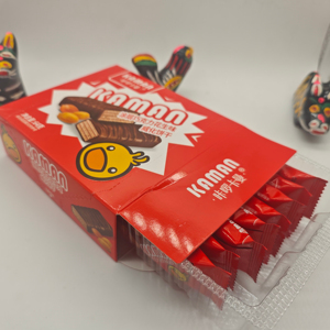 Aperitivos y bebidas exóticos al por mayor, buen precio, sabor a cacahuete, galletas recubiertas de chocolate, 64G - Product Image 2