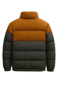 Veste matelassée en toile enduite unisexe de style High Street pour le printemps avec fermeture à glissière, motif solide, logo avant anti-UV - Product Image 2