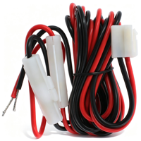 Câble d'alimentation avec connecteur en T universel compatible avec les radios montées sur véhicule Kenwood/Yaesu/Icom, fabriqué en Chine