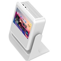 Anxin Vidéo projecteur personnalisé à écran tactile 4k avec projecteur panoramique et inclinable Tablette intelligente Android 5G WiFi avec haut-parleur intégré