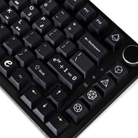 Personality GMK Euler Keycaps Pbt 129 Keys Dye Sublimation Cherry Profile Keycap for 61/87/104/108 Mx Switch Mechanical Keyboard