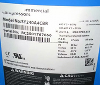 Compresseur à spirales hermétique Danfoss SY240A4CBB d'origine, neuf, R22/R407C, 380-400V/460V, 50/60Hz, 3PH, pour climatisation commerciale
