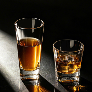 Juego de Vasos de Chupito Modernos de 65 ml, Base Pesada, Sin Plomo, Cristal Transparente, Fondo Redondo, para Tequila, Whisky, Ron, Vodka - Product Image 6