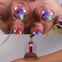 Ensemble de ventouses à pompe pour 12 hijama ensemble de ventouses anti-cellulite massage ventouse thérapie hijama ensemble de ventouses pour 12 tasses
