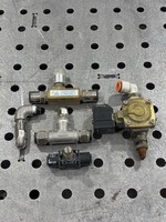 Banyak (5 buah) Katup Sistem Blow Off Konveyor - Solenoid, Alkon, Legris, Nozzle Baru, Asli, Tersedia, dengan Garansi Satu Tahun