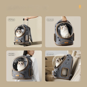 Transportín para Mascotas LOVEPET de Material Oxford para Gatos y Perros Pequeños, Portátil, Gran Capacidad, Diseño de Doble Correa para Hombro, Carga Máxima Superior a 7 kg - Product Image 4