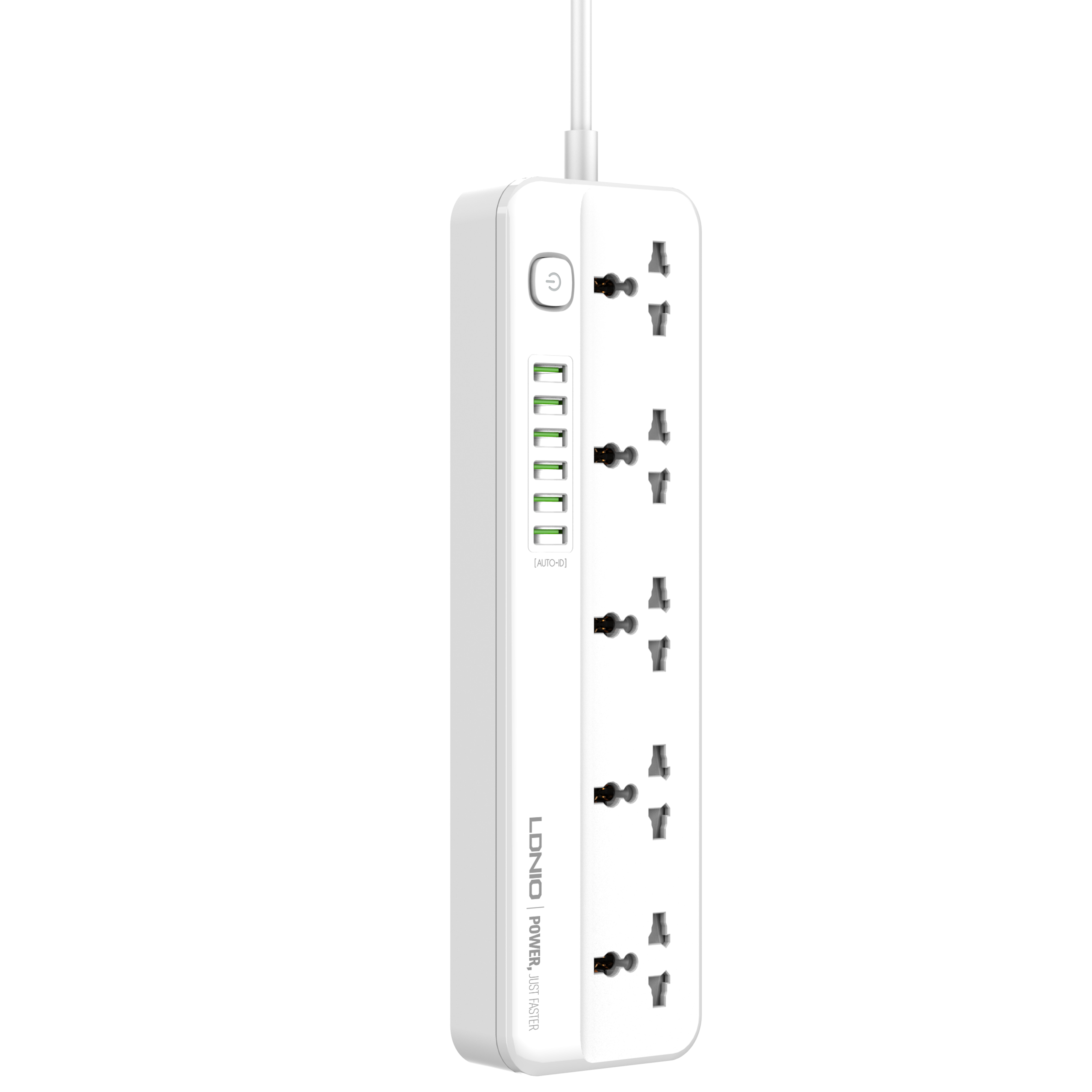 CORTAPICOS LDNIO SC5614 2500W X5 + 6USB 17W