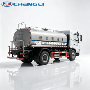 Camión Cisterna Multifuncional Dongfeng de 16 Metros Cúbicos para Riego y Limpieza de Carreteras Municipales - Product Image 3