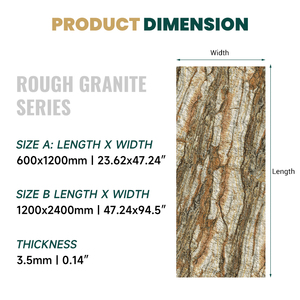 Le granit flexible pliable de MCM couvre de tuiles la tuile flexible en pierre concrète écologique de feuille - Product Image 3