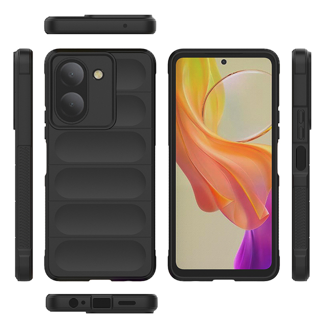 Magic Shield Mobile Phone case for Vivo Y78 5G Y36 4G Soft TPU Shockproof Silicone Phone Case