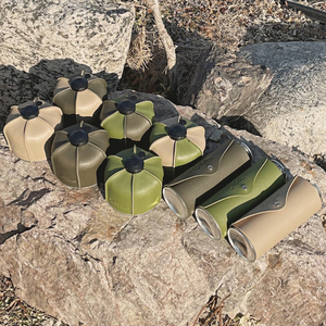 220g/230gガスシリンダーカバーバッグ感情的なキャンプ用アクセサリーIsogasウォーマーブタンガス保護ケースPUレザーガスタンクカバー - Product Image 6