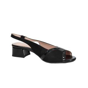 Sandalo con Tacco Cinzia Soft da Donna Nero DM2554 - Product Image 4