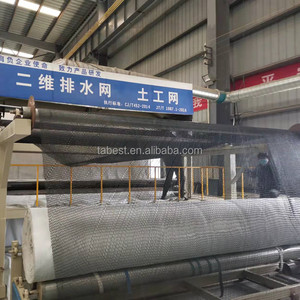 רשת ניקוז תלת מימדית לבנה מחומר פלסטי לבניית מגרשי פינוי וכבישים - Product Image 6