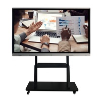 Ftyview 55 65 75 86 98 pouces IR Multi-touch Tout En Un pc Classe Tableau Interactif Intelligent De Tableau Blanc