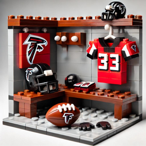 Kit de Construcción de Bloques para Vestuario de Equipo Deportivo - Juguete Educativo con Área de Preparación de Atletas de Alto Detalle para Exhibición en Casa - Product Image 6