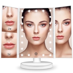 Mini Foldable LED Cosmetic <b>Mirrors</b> Home Use Makeup <b>Mirror</b> Beauty Equipment - Product Image 6